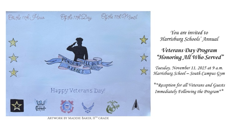Veterans Day invitation