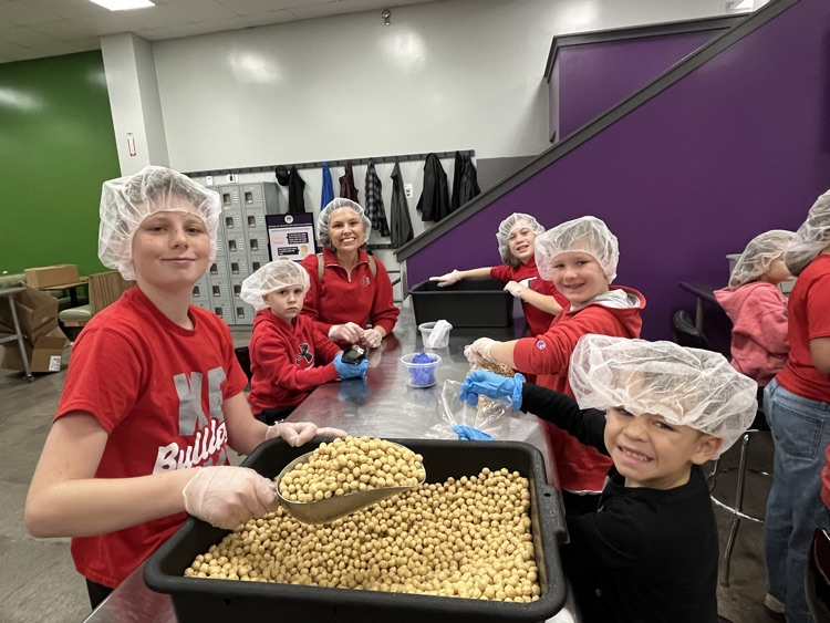 Food bank volunteering