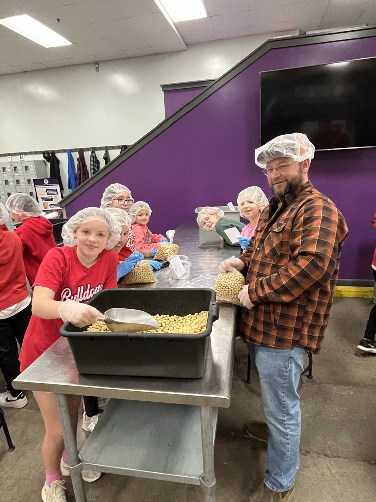 Food bank volunteering