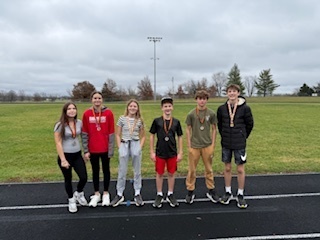 MS Girls and Boys top 3 medalists