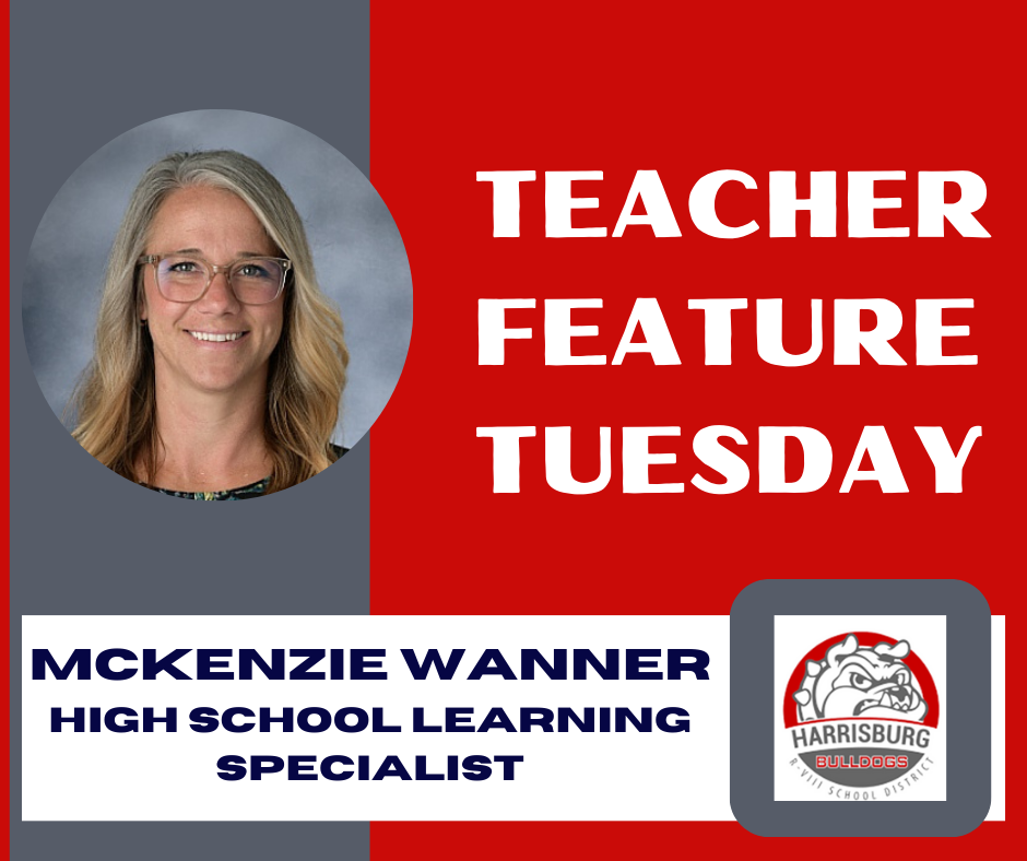 TFT Graphic with image of McKenzie Wanner and district logo