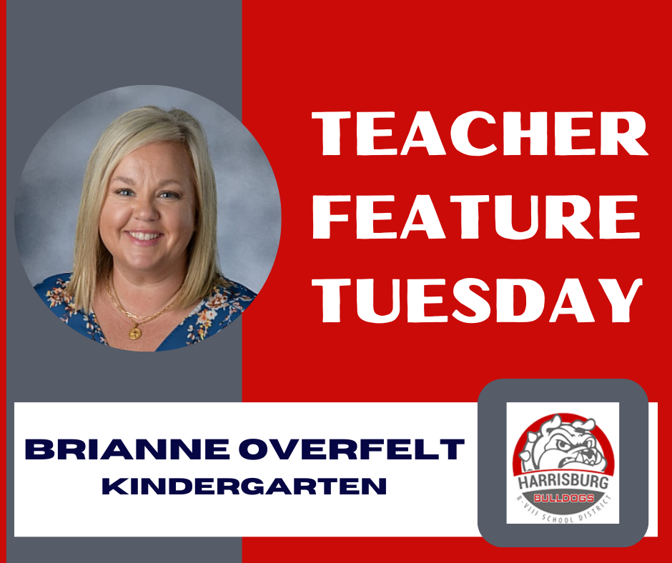 TFT Graphic with image of Brianne Overfelt and district logo