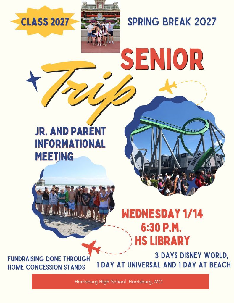 Class 2027 Senior Trip