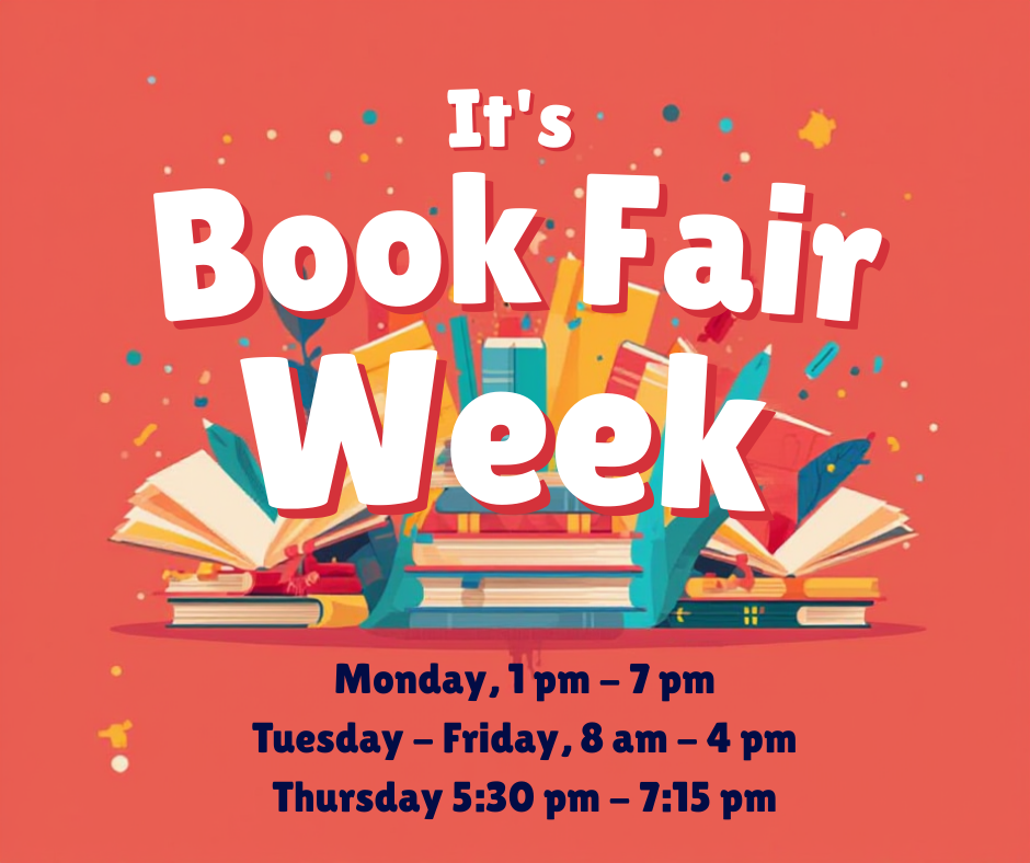 Hours for this week's book fair