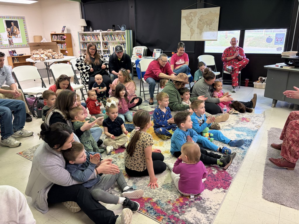 Families at story time