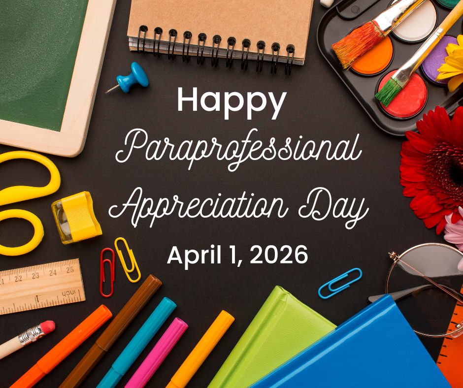 Paraprofessional Appreciation Day Graphic
