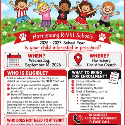 Preschool Roundup Flyer