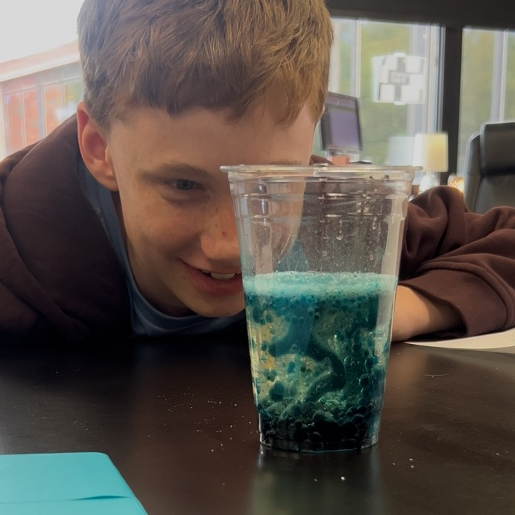 Ms. Bass’s 7th grade class had some fun with science by making their own lava lamps! Students explored physical and chemical properties while observing how different substances interact. A fun, hands-on way to bring science to life! 
