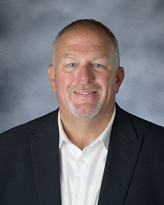 School Photo of Steve Combs, Superintendent of Harrisburg R-VIII School District