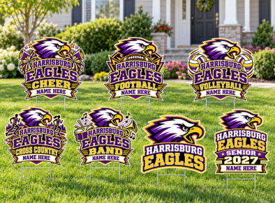 Yard sign fundraiser 