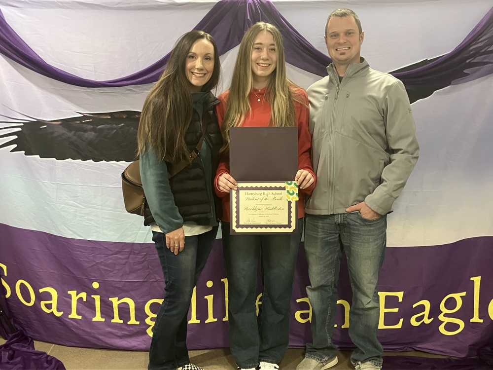 Student of the month January