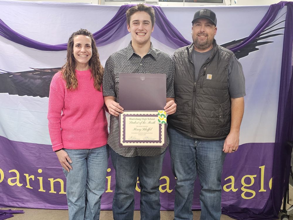 Our Student of the month for February