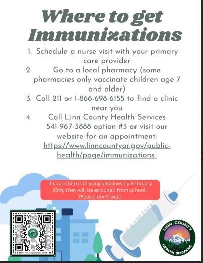 Immunizations