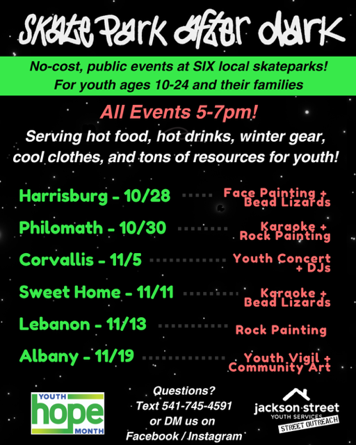 skate park after dark english