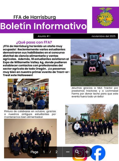 FFA newsletter