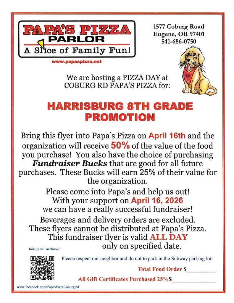 8th Grade Promotion Fundraiser