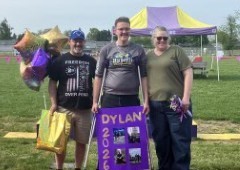 Senior night track