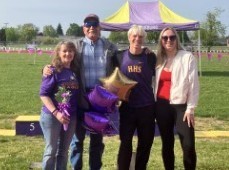 Senior night track