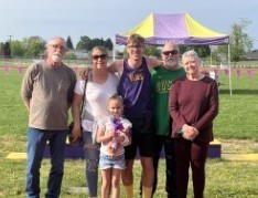 Senior night track