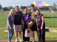 Senior night track