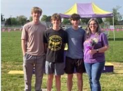 Senior night track
