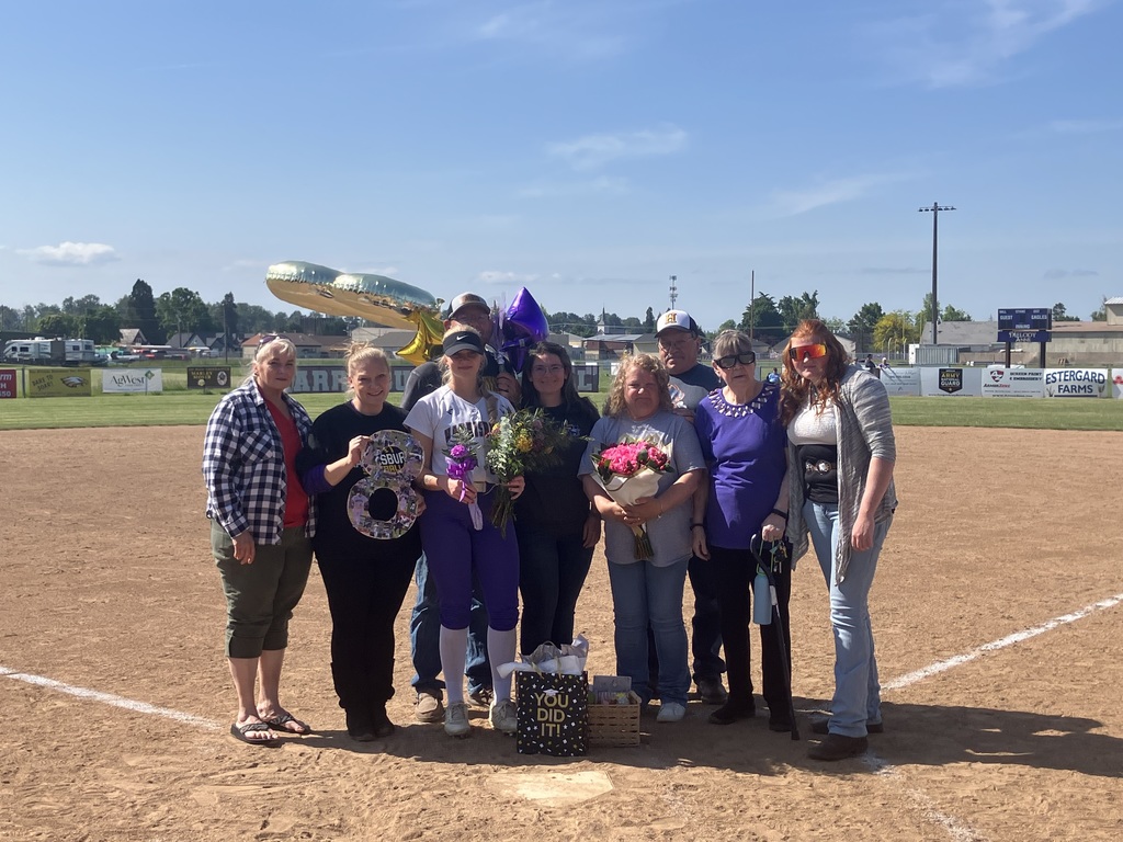 Senior night softball