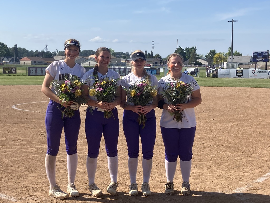 Senior night softball