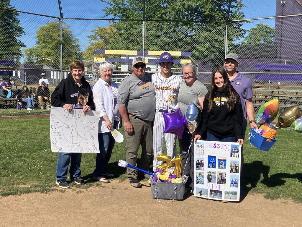 Senior night baseball