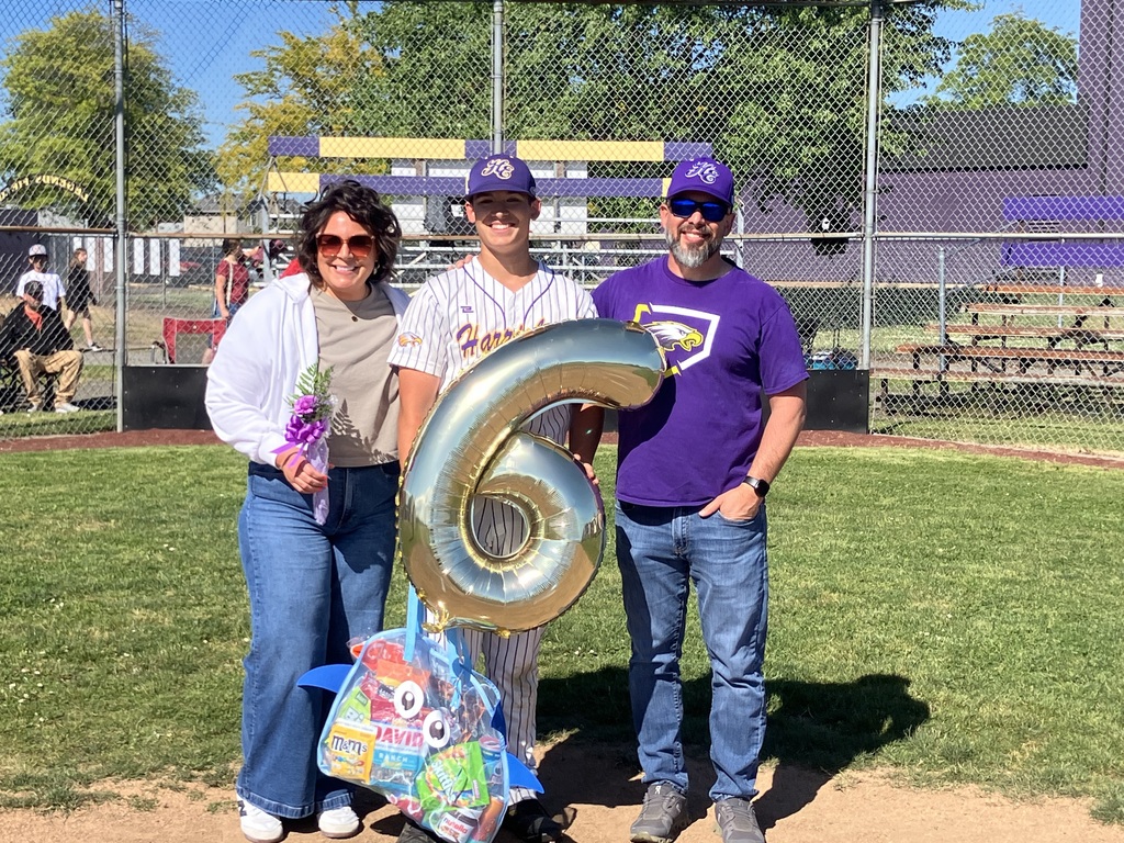 Senior night baseball