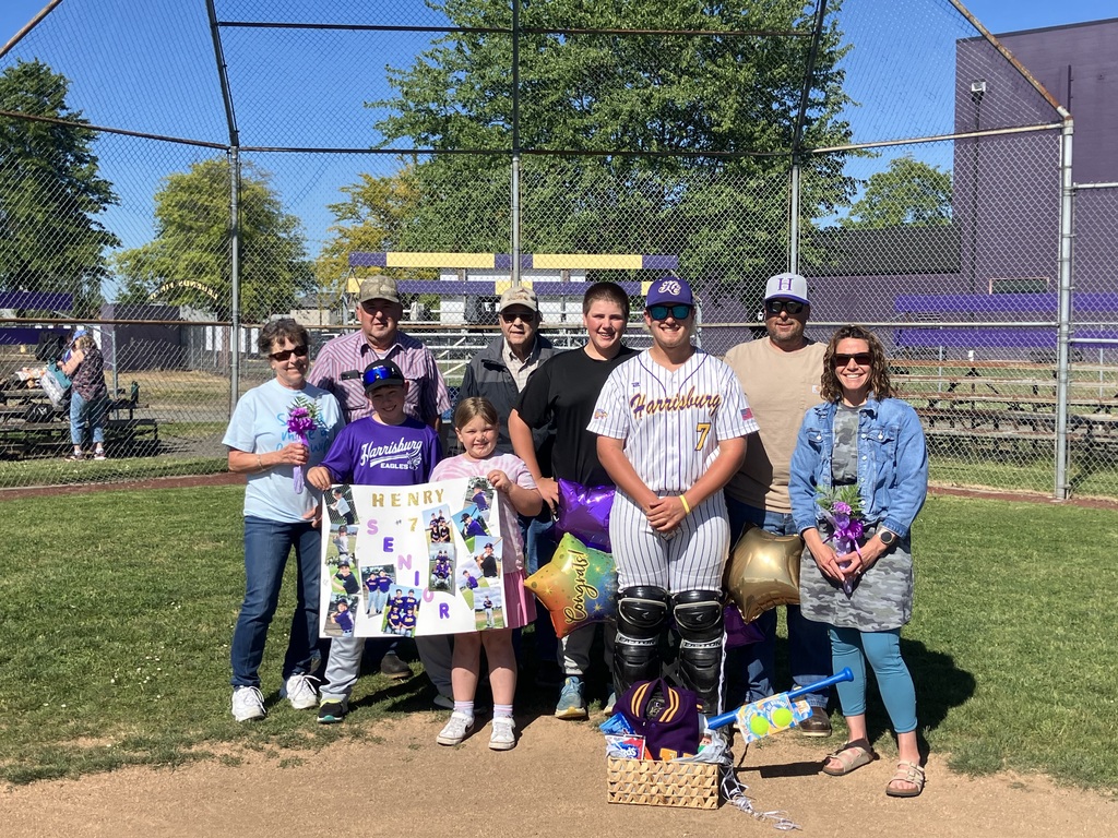 Senior night baseball