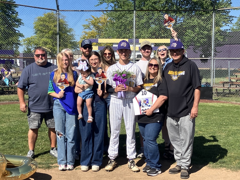 Senior night baseball