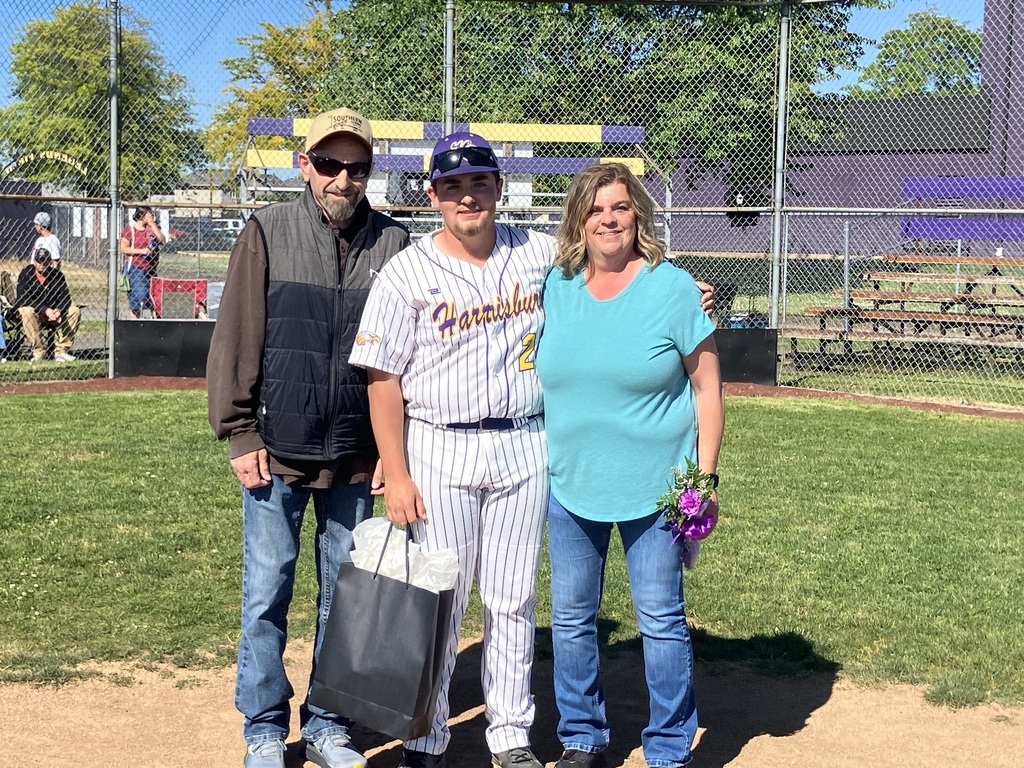 Senior night baseball