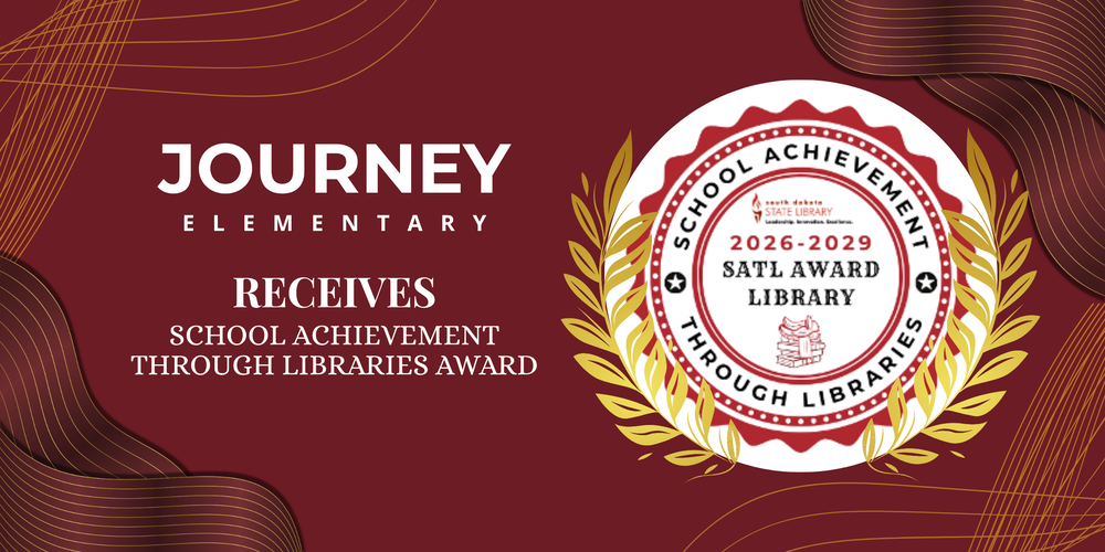 Journey Elementary receives school achievement through libraries award