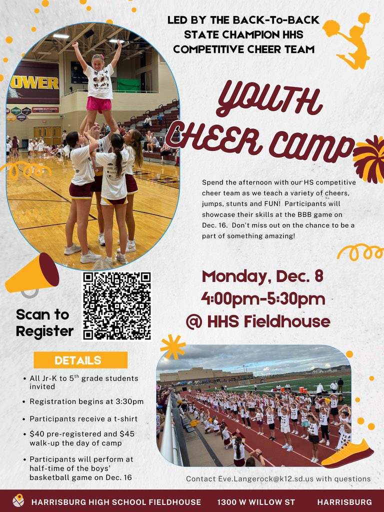 youth cheer camp