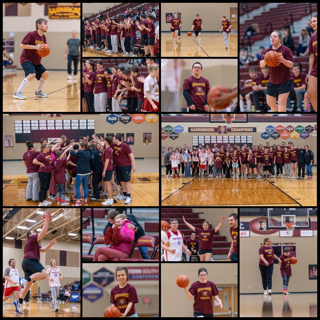 unified basketball team collage of photos