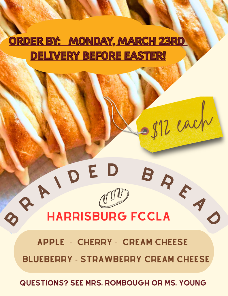 FCCLA Braided Bread