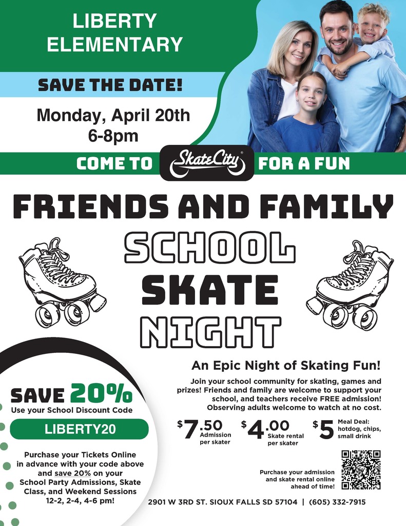 Liberty Night at Skate City - Monday, April 20