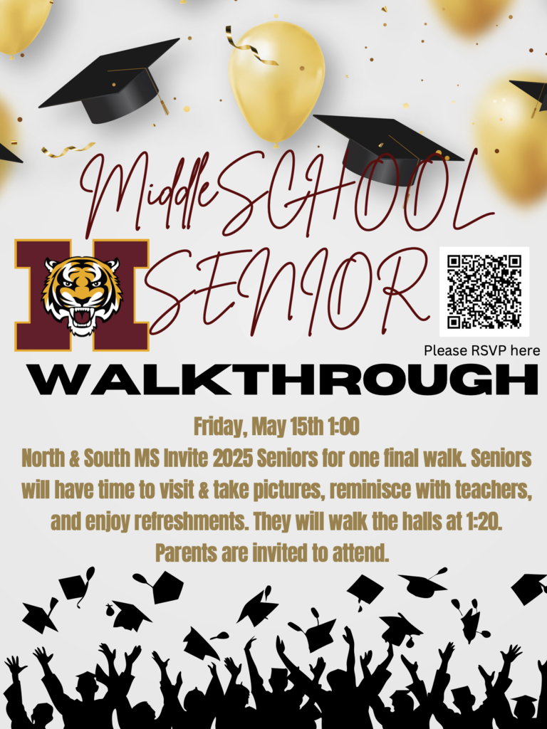 Middle School Senior Walkthrough
