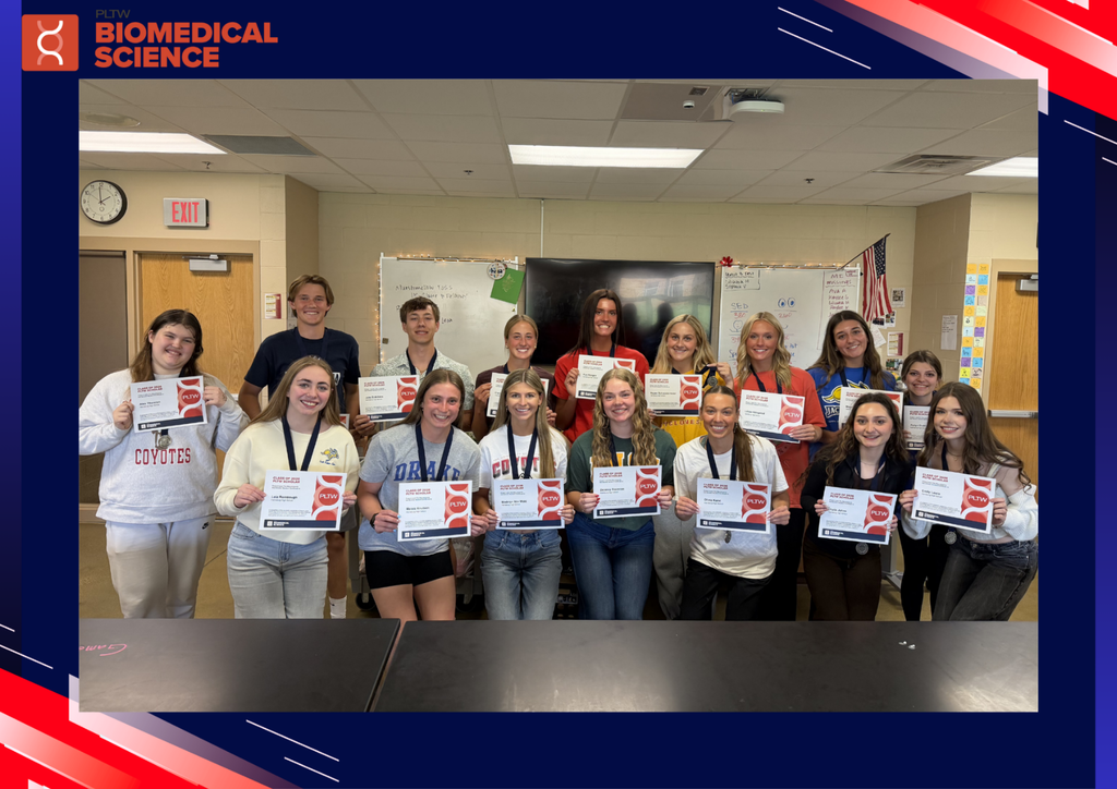 PLTW Biomedical Science Seniors