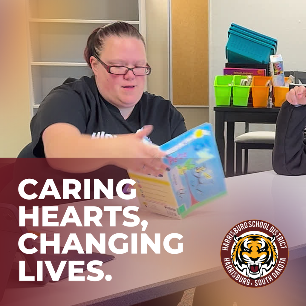 Caring hearts, changing lives. HSD logo