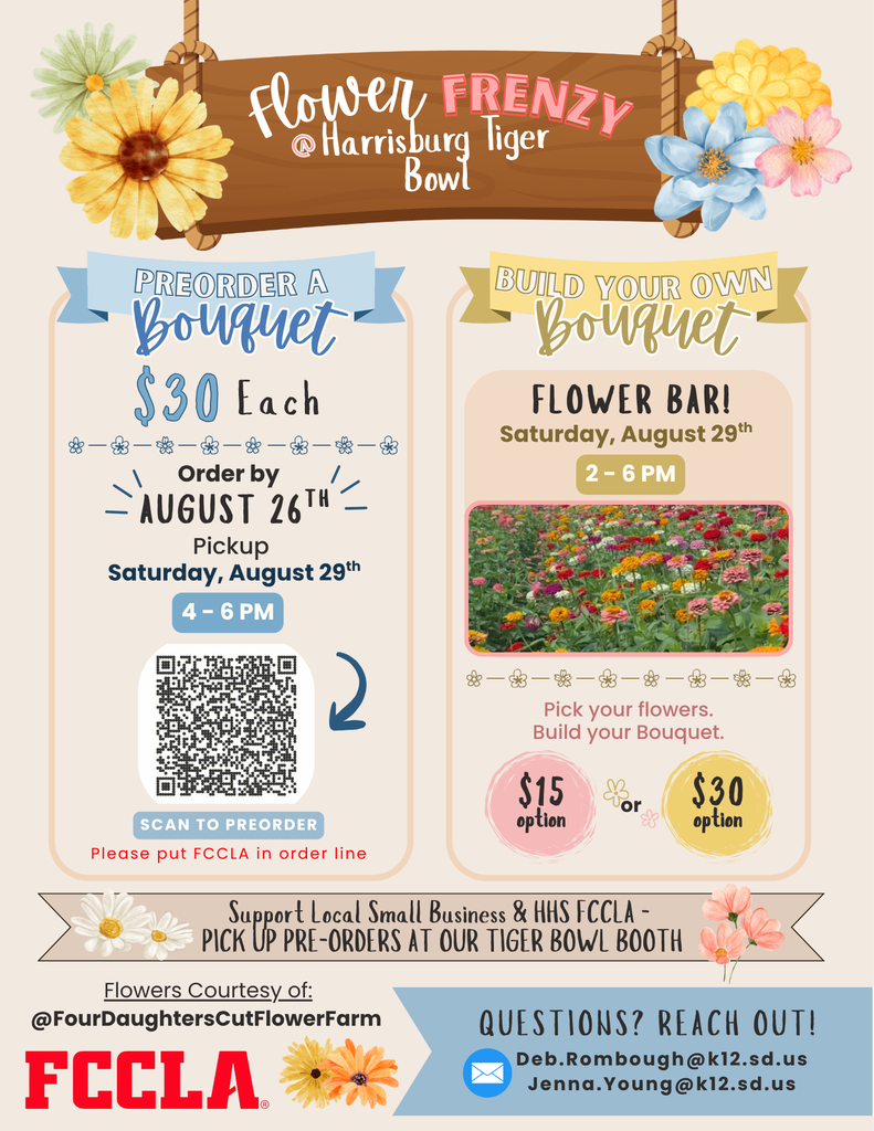 Flower Frenzy Order Form