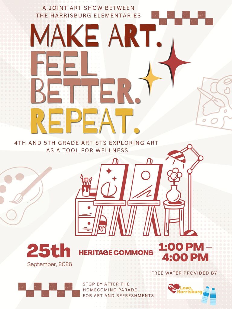 September 25, 1 - 4 PM Heritage Commons - Art show