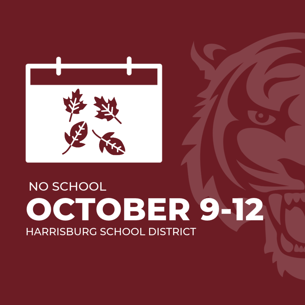 No School October 9-12