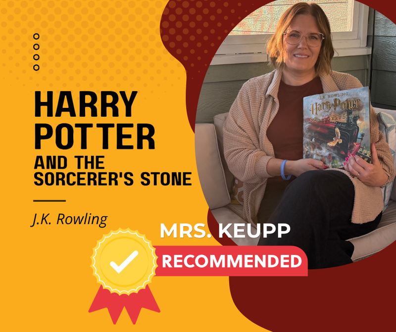 Harry Potter and the Sorcerer's Stone, by JK Rowling
