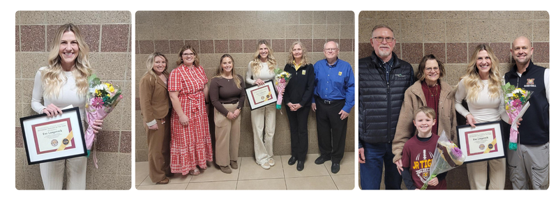 Pictures of Eve, Eve with Staff, Eve with Family