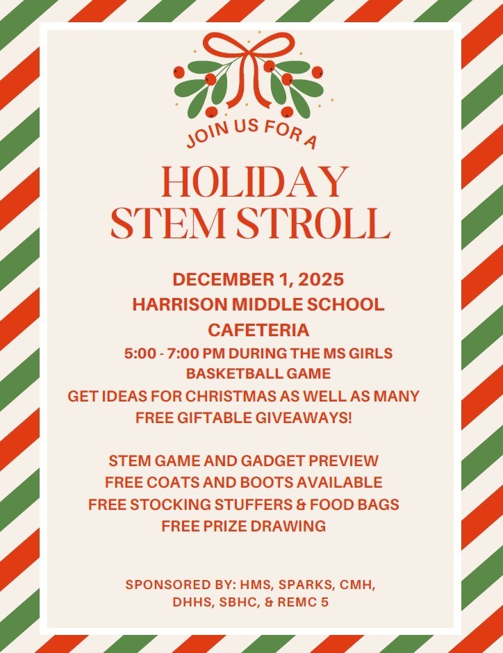 Holiday Stem Stroll Flyer