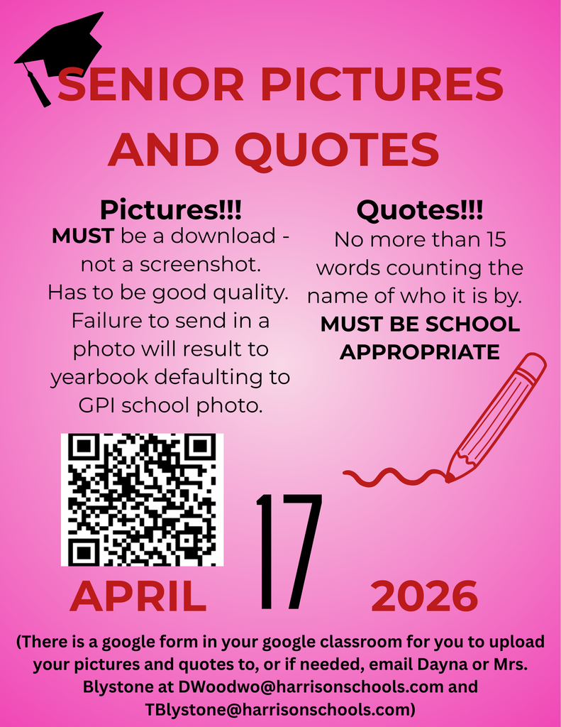 Senior Pictures and Quotes Flyer