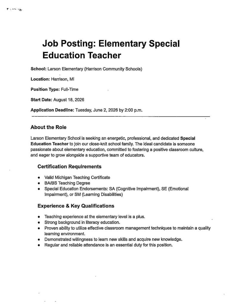 spec ed teachers