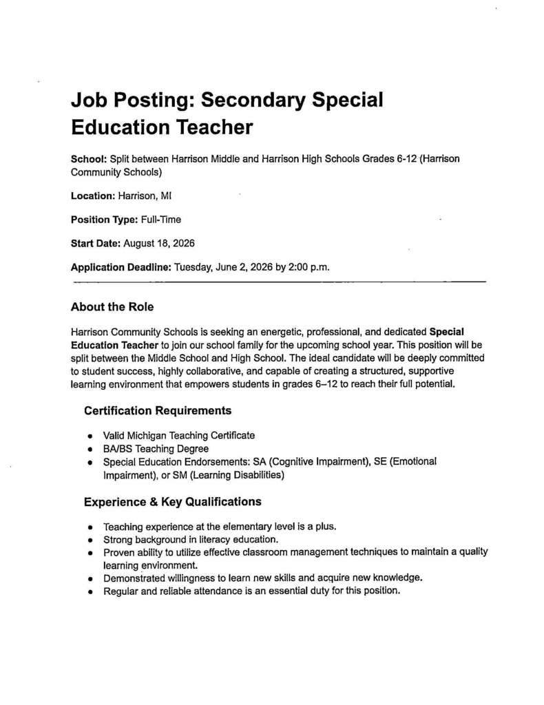 spec ed teachers