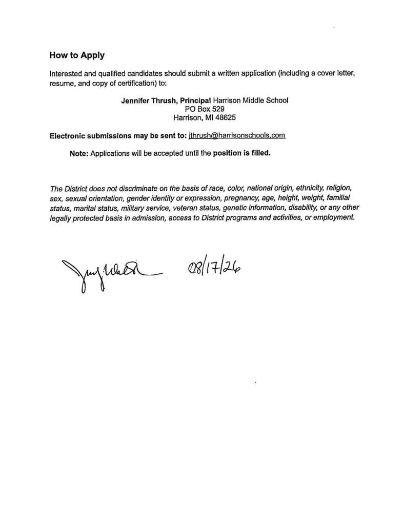 MS Special Education Teacher pg. 2